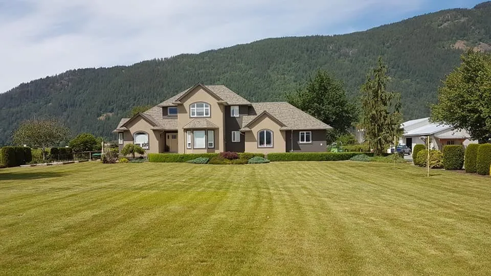 Leaf protection along the eaves — Valley Gutters, Chilliwack BC