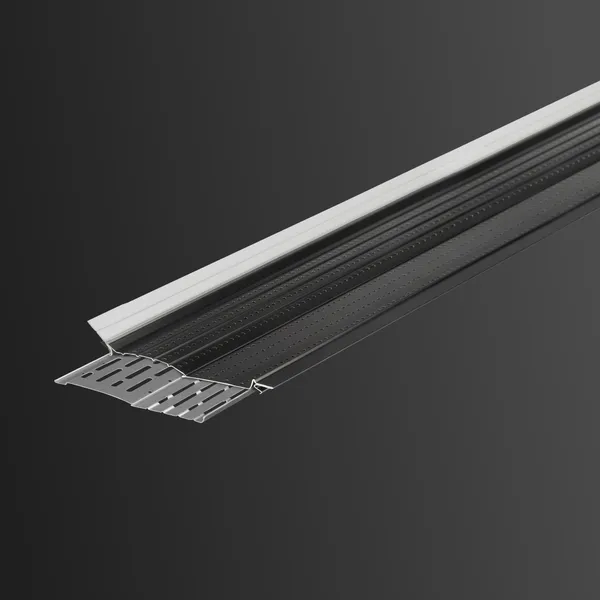 Leaf screen gutter guard system